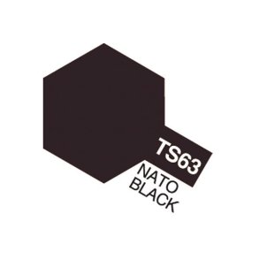 TS-63 NATO Black, spray 100 ml - Tamiya